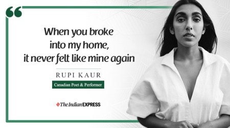 Rupi Kaur, poetry, narrative, Life Positive, Indian Express, Indian Express news
