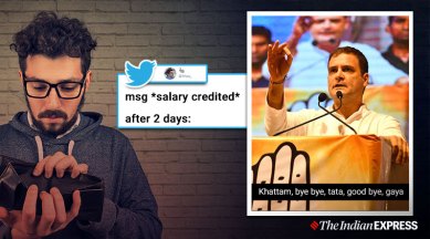 Rahul Gandhi's 'khattam' remark at Maharashtra election rally is now a meme  | Trending News,The Indian Express