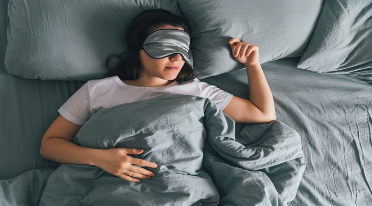sleeping, wrinkles, skin health, indian express, indian express news