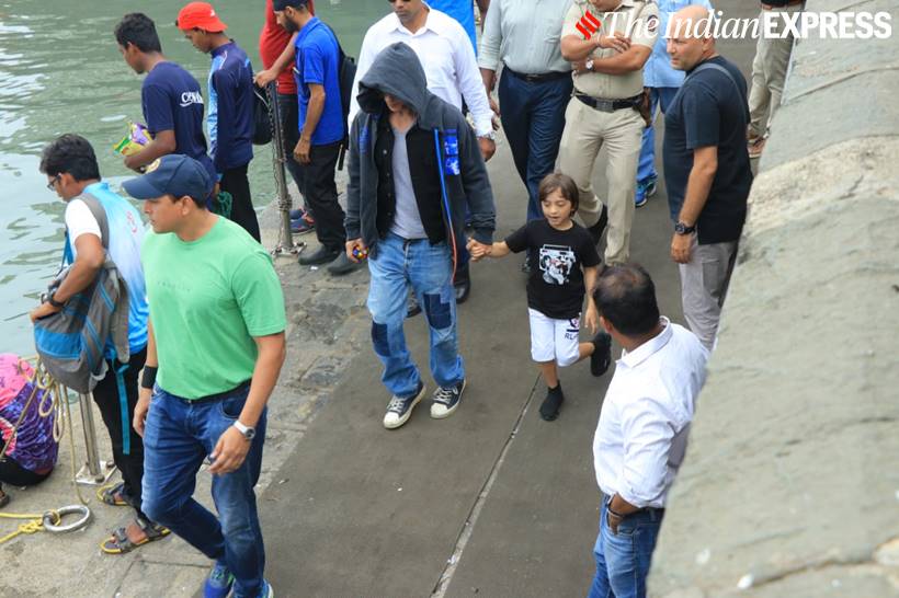 celeb spotting shah rukh khan