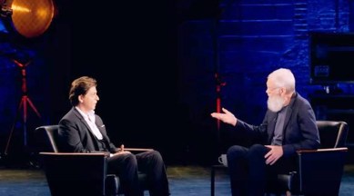 shah rukh khan and david letterman