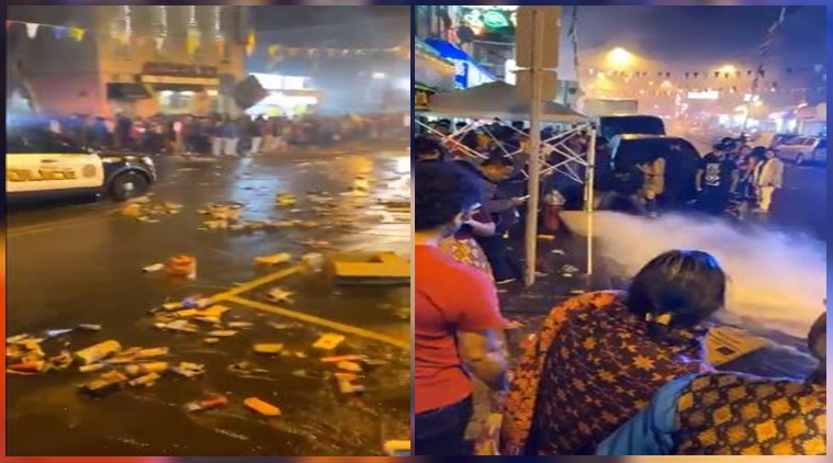 Watch: Indian Square In New Jersey Littered On Diwali, People Say They're  Ashamed