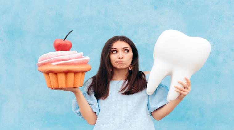 teeth, healthy teeth, bad habits, indian express news
