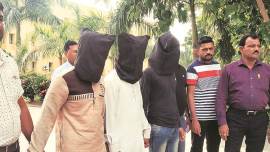 Three held in Gujarat for murder of ex-Hindu Mahasabha leader