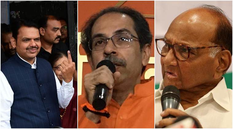 maharashtra assembly elections, maharashtra assembly poll results, bjp shiv sena alliance, sharad pawar, devendra fadnavis, uddhav thackeray, indian express