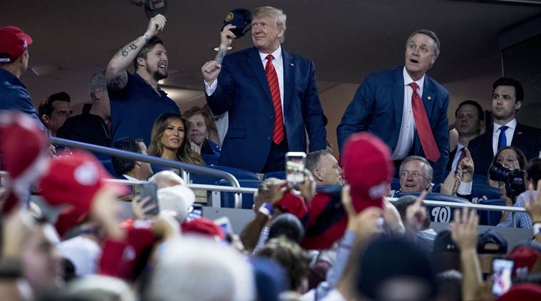 Donald Trump Draws Boos When Introduced To Crowd At World Series 