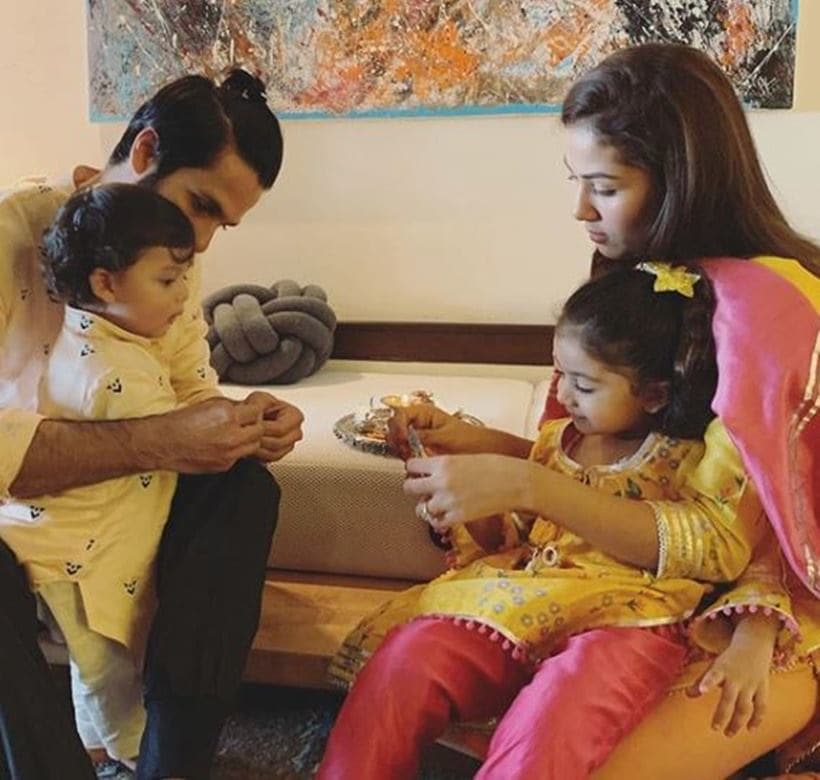shahid kapoor, mira rajput, twinning, parenting