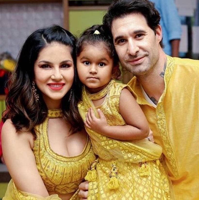 sunny leone, parenting, twinning