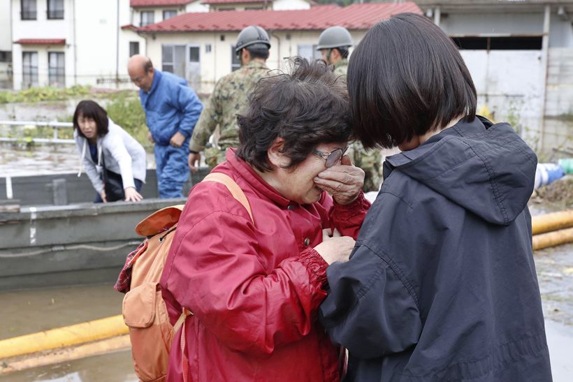 Japan floods, Tokyo Floods, Japan rains, Tokyo rains, Typhoon Hagibis, typhoon hagibis photos, Japan news, world news, indian express