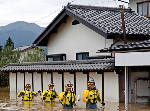 Japan floods, Tokyo Floods, Japan rains, Tokyo rains, Typhoon Hagibis, typhoon hagibis photos, Japan news, world news, indian express