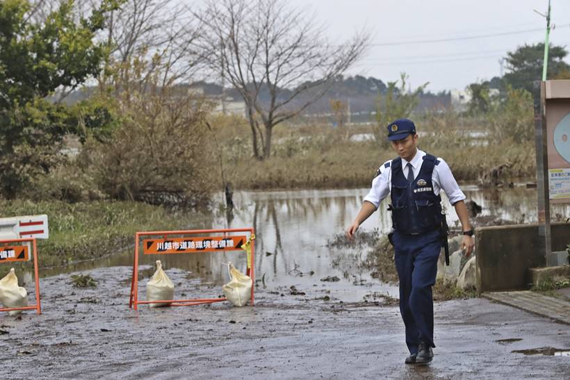 Japan floods, Tokyo Floods, Japan rains, Tokyo rains, Typhoon Hagibis, typhoon hagibis photos, Japan news, world news, indian express