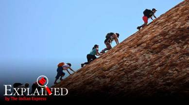 Explained What Is Uluru Australia S Famous Desert Rock And Why Can T You Climb It Any More Explained News The Indian Express