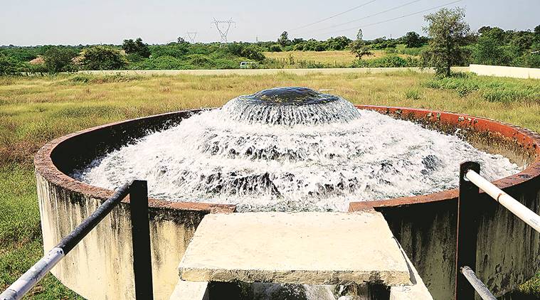 vadodara news, vadodara drinking water supply, Waghodia taluka, groundwater, water connectivity in village, indian express news