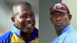 Windies coach, Desmond Haynes and Phil Simmons are among three candidates shortlisted, new West Indies coach. Desmond Haynes and Phil Simmons, coach west indies