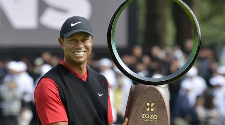 Woods reaches milestone at age 43. (Source: Reuters)