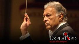 zubin mehta, zubin mehta retires, zubin mehta music, Israel Philharonic Orchestra, Music Director for Life, indian express explained