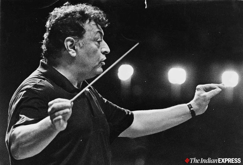 zubin mehta final performance, israeli orchestra, music maestro, Zubin Mehta, Zubin Mehta Biography, Zubin Mehta Music, Zubin Mehta Songs, Zubin Mehta Western Classical music, world news, indian express