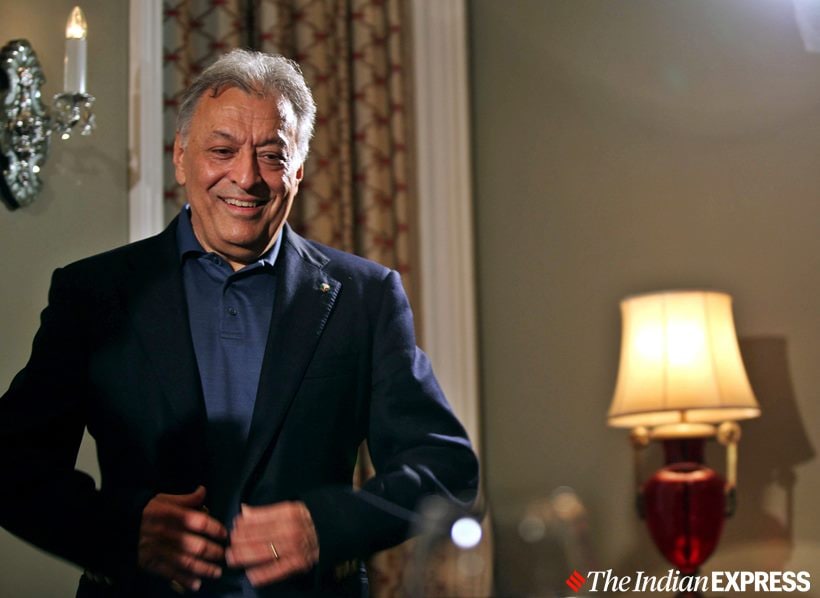 zubin mehta final performance, israeli orchestra, music maestro, Zubin Mehta, Zubin Mehta Biography, Zubin Mehta Music, Zubin Mehta Songs, Zubin Mehta Western Classical music, world news, indian express