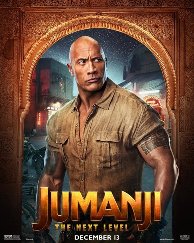 Dwayne Johnson in Jumanji The Next Level
