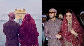 ranveer deepika, deepika ranveer, ranveer singh, deepika padukone, ranveer deepika anniversary, deepika ranveer golden temple, deepika ranveer amritsar, deepika ranveer tirupati, ranveer deepika photos