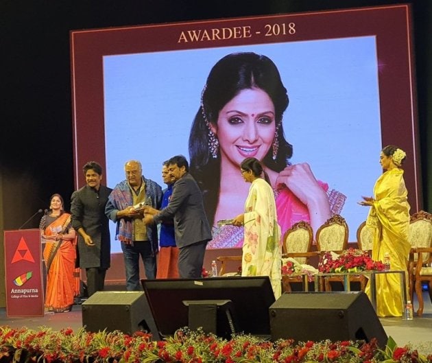 Sridevi honoured at ANR National Award 2019