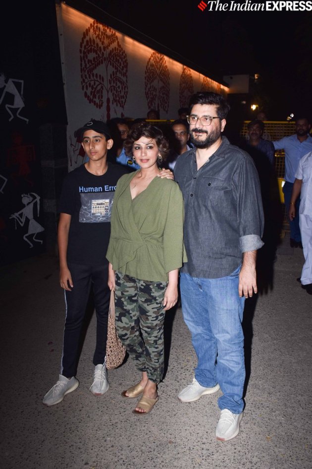 Sonali Bendre at Aaradhya Bachchan birthday party