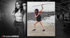 silambam, adah sharma, commando 3, commando 3 vidyut Jamwal, martial art forms, martial art, fitness activity silambam, indianexpress.com, indianexpress, fitness goals, adah sharma fitness, silambam tamil nadu, silambam kerala, kung fu, mixed martial art,