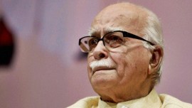 LK Advani, Ayodhya temple bhoomi pujan, ram temple, ram temple foundation stone ceremony, Advani on Ram temple, indian express