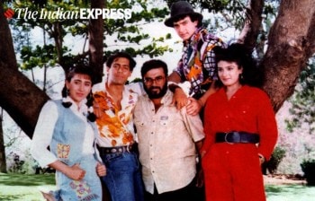25 years of Andaz Apna Apna: Rare photos from the sets of Aamir-Salman  starrer | Entertainment Gallery News,The Indian Express
