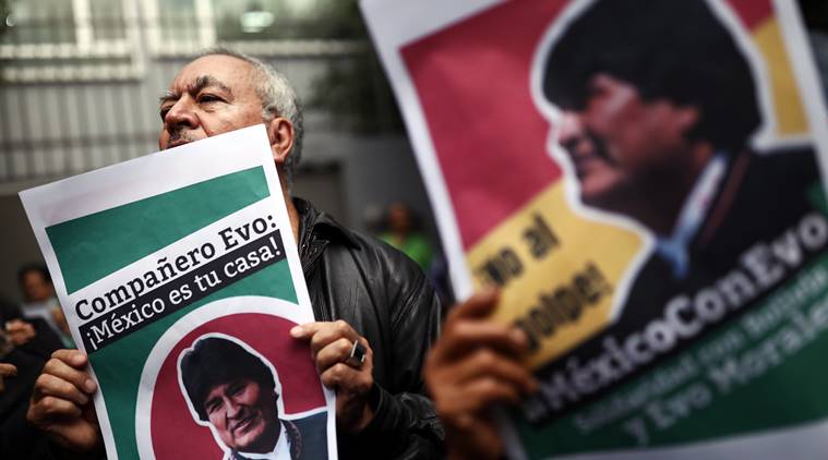 un on bolivia unrest, bolivia unrest, bolivia violence, bolivian president resigns, evo morales, elections in bolivia, bolivia elections, south america, indian express news