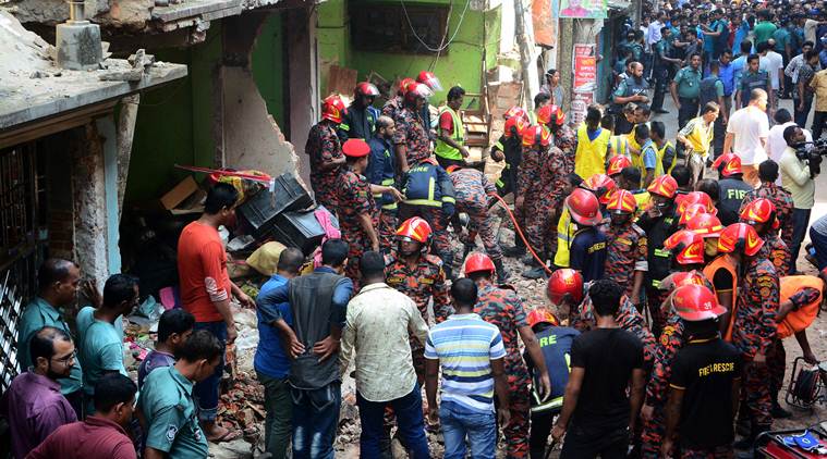 At least seven killed in gas explosion in Bangladesh | World News,The Indian Express