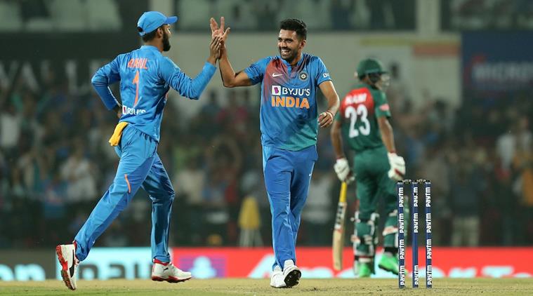 deepak chahar, deepak chahsr figures, deepak chahar bowling, deepak chahar wickets, deepak chahar india, deepak chahar cricket, deepak chahar india match, deepak chahar vs bangladesh, india match, india cricket match, india vs bangladesh
