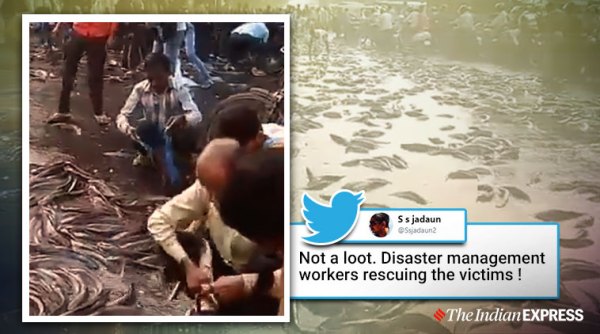 fish, fish truck, fish truck Kanpur viral video, uttar pradesh, funny videos, trending videos, indian express, indian express news