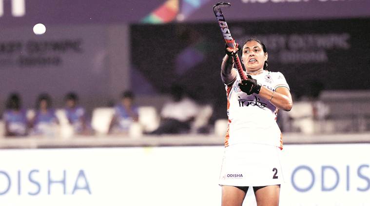 Gurjit Kaur, Gurjit Kaur hockey, indian women hockey Gurjit Kaur, Gurjit Kaur drag flick, indian express news, hockey news