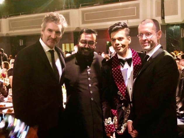 game of thrones makers International Emmy Awards 2019