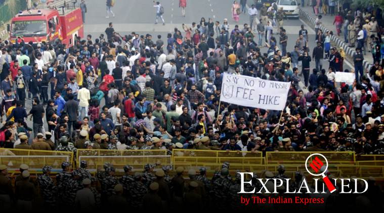 JNU protests: What is the hostel fee hike that students are protesting?