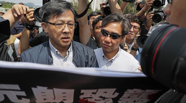 Pro-Beijing lawmaker in Hong Kong stabbed while campaigning