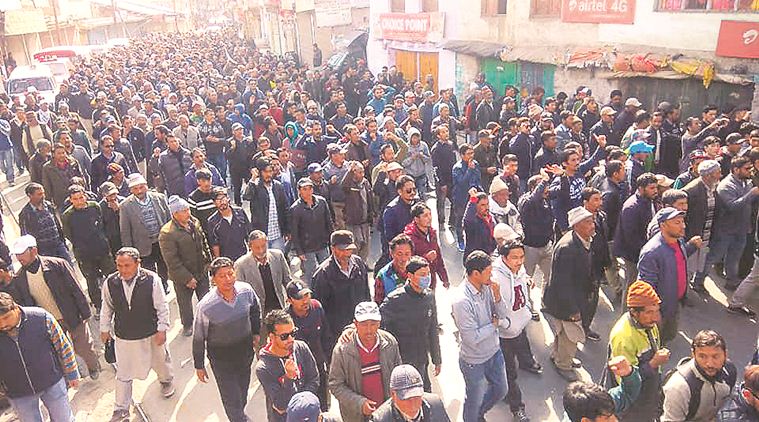 As Ladakh becomes UT, Kargil protests ‘discrimination’