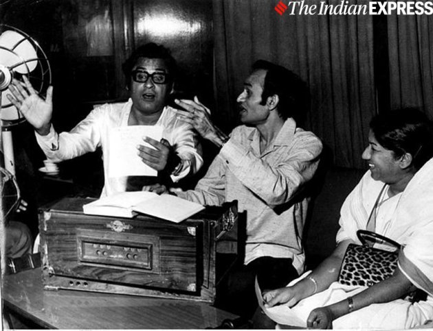 Lata Mangeshkar, Kalyanji and Kishore Kumar