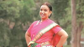 Mrunal Inamdar, Mrunal Inamdar sari run, Mrunal Inamdar pinkathon, pinkathon india, pinkathon pune