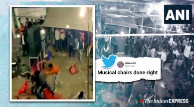 Viral video: Qawwali event in Haridwar becomes free-for-all over seating |  Trending News,The Indian Express