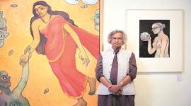 Jogen Chowdhury, art, art exhibition, Eye 2019, Sunday Eye, Indian Express, Indian Express news