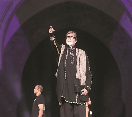 Rajnath, Gadkari and Bachchan at Express 26/11 event today