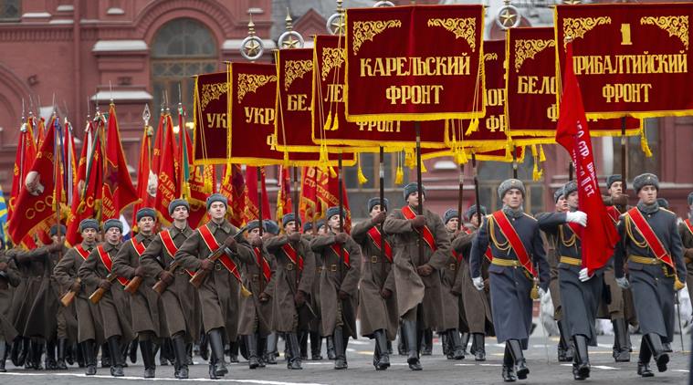 Russia re-enacts legendary World War II parade in Moscow | World News ...