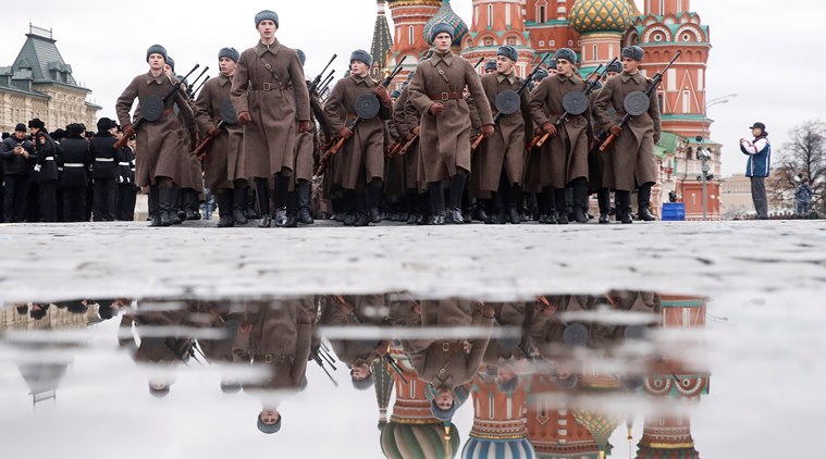 Russia re-enacts legendary World War II parade in Moscow | World News ...