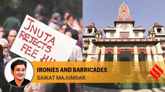 Ironies and barricades: How between JNU and BHU, we see the brutal distance that separates us as a nation