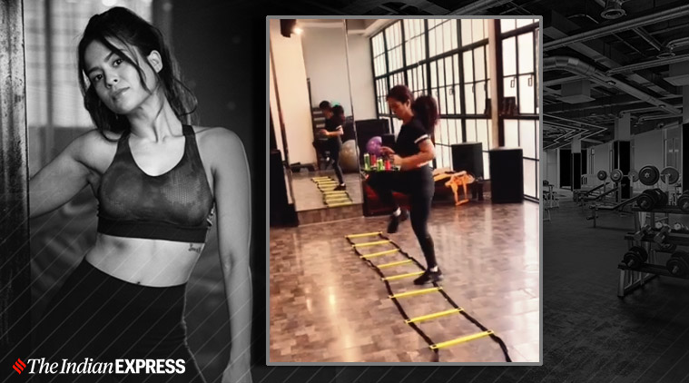 sana saeed fitness, celeb fitness, sana saeed fitness goals, stability ball exercises, medicine ball benefits, circuit training, swiss ball training, gym fitness, fitness motivation, kuch kuch hota hai anjali, kuch kuch hota hai sana saeed, fitness inspiration, mid-week motivation