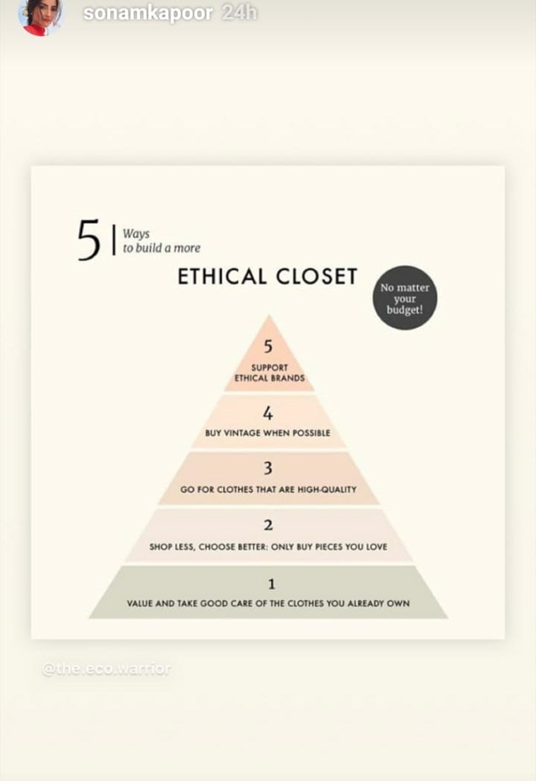 eco-friendly fashion, sustainable living, sonam kapoor ahuja, sonam kapoor fashion, sonam kapoor sustainable living, indianexpress.com, indianexpress, Anuschka Rees ethical closet, Anuschka Rees books, Anuschka Rees fashion, fashion industry, climate change, sonam kapoor, ethical brands, ethical closet, what is ethical living, what is ethical closet, 