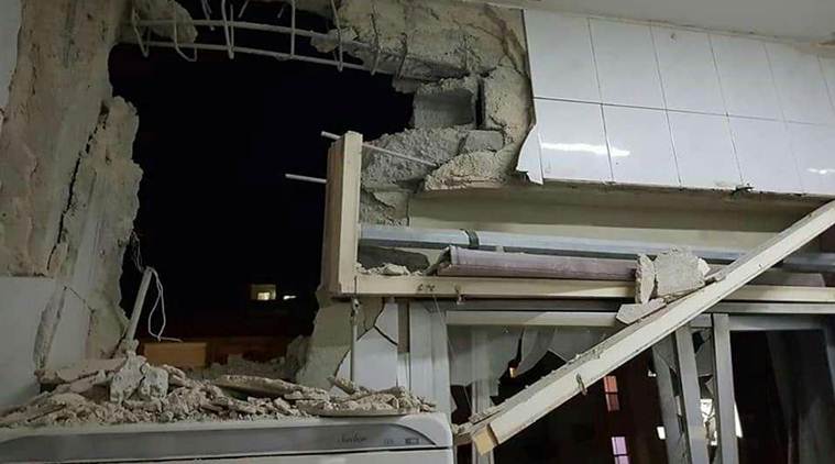 Israeli military Syria attack, Israel Iran Syria, Golan Height Syria, Indian Express world news