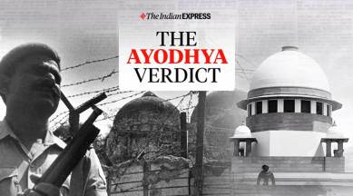 ayodhya verdict, ayodhya verdict today, babri masjid, Ramjanmabhumi, Ram mandir, ayodhya title suit, what is ayodhya title suit, indian express